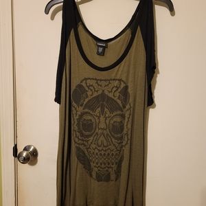 Torrid Open shoulder top